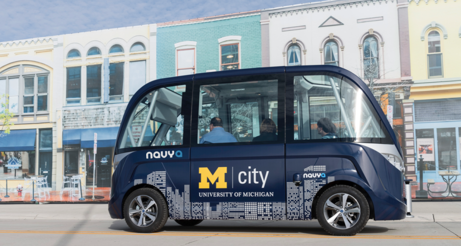 Driverless Shuttles Debut at University of Michigan