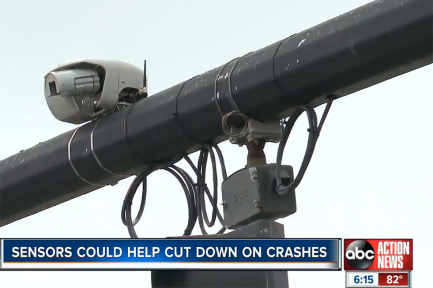 ABC Action News: Lakeland Launches New Technology to Study and Prevent Red Light Related Crashes