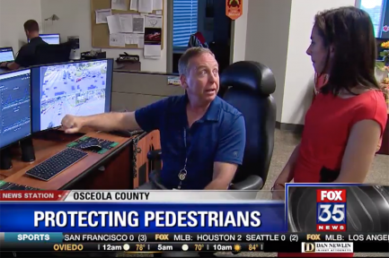 Fox 35 Orlando: Osceola County Using Cameras for Pedestrian Safety