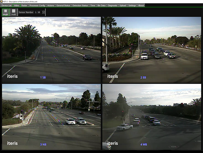 Monitor your intersection with live-streaming video