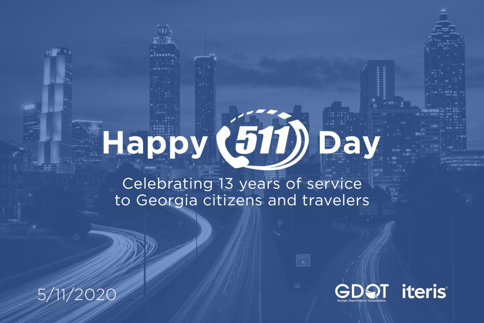 Iteris and Georgia DOT Celebrate 511 Day 2020
