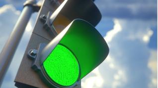 traffic light green