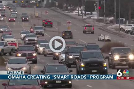 WOWT 6 News Nebraska: Iteris-developed Master Plan Supports Omaha’s Smart Roads Program to Help Drivers in Rush Hour