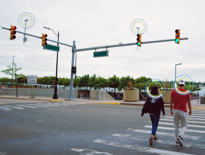 pedestrian crosswalk detection