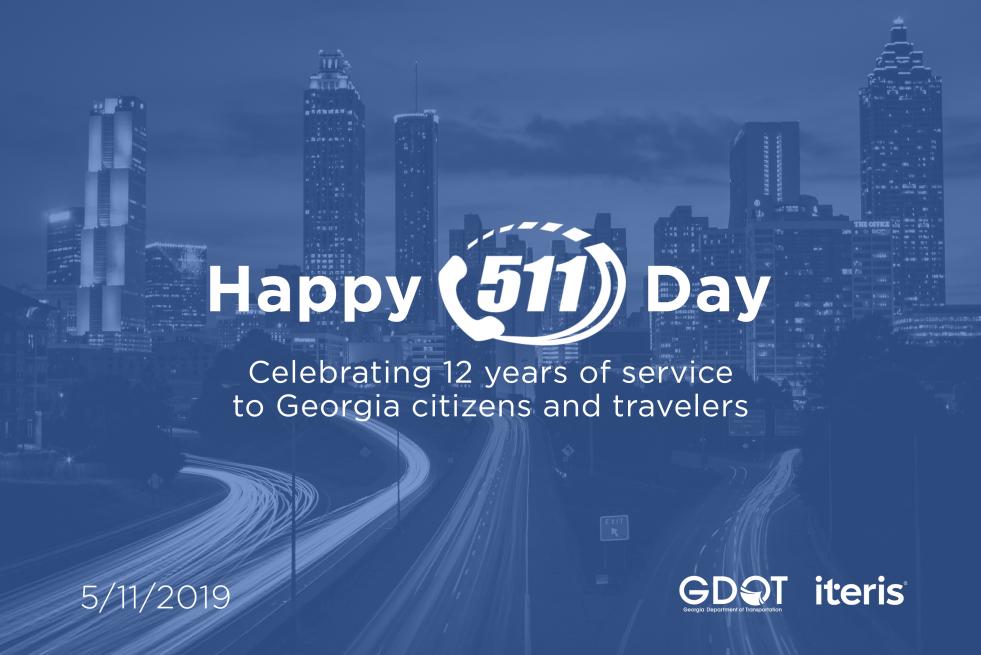Iteris and Georgia DOT Celebrate 511 Day