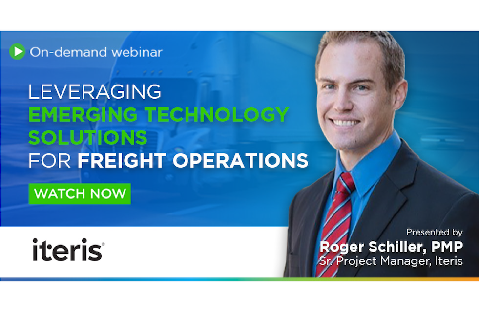 Leveraging Emerging Technology Solutions for Freight Operations